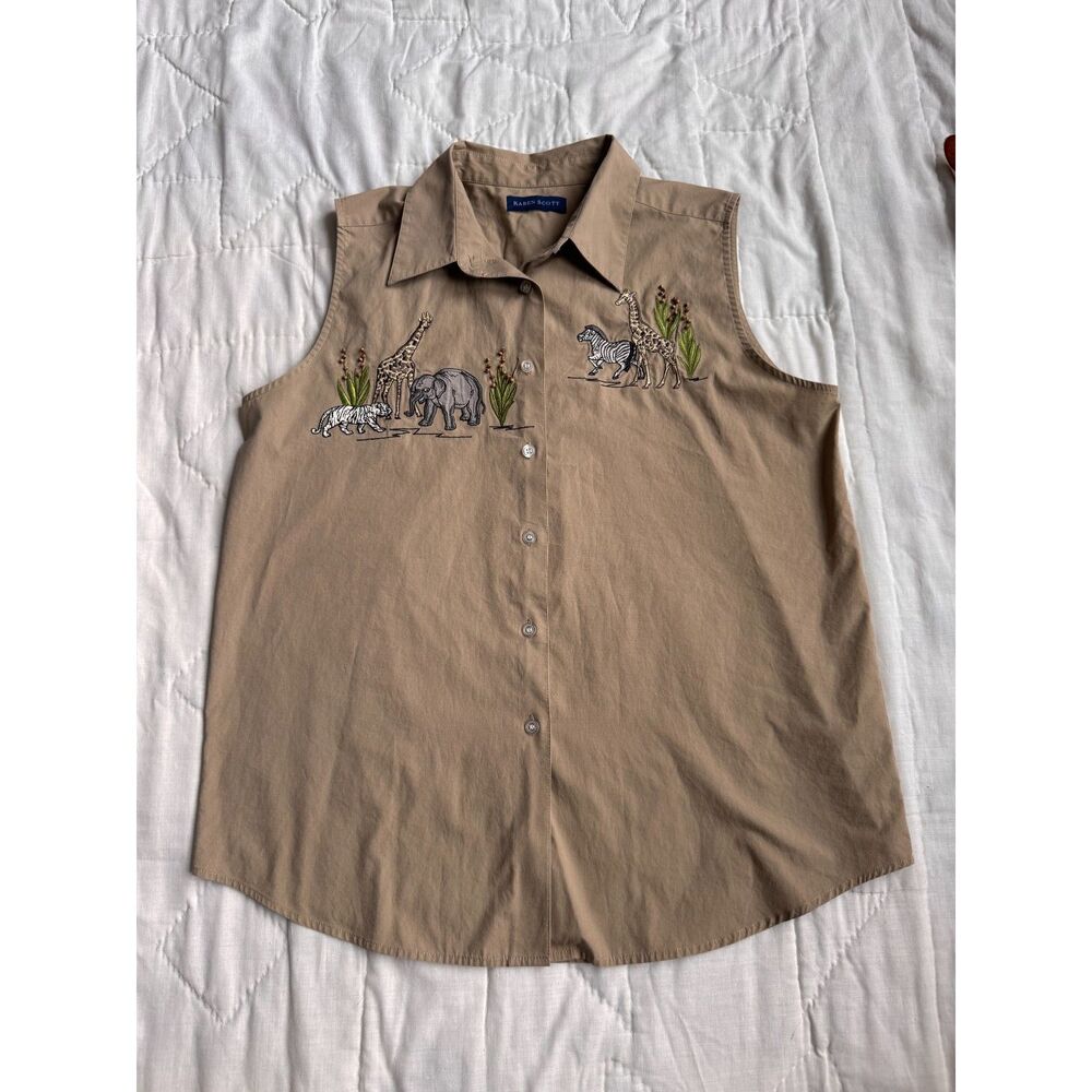Karen Scott Safari Vest